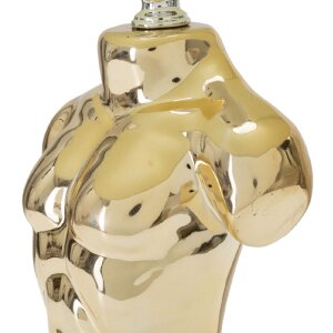 Mauro Ferretti tafellamp Glam man E27 25x42,5 cm goud