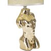 Mauro Ferretti tafellamp Glam man E27 25x42,5 cm goud