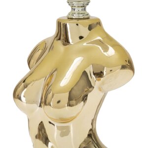 Mauro Ferretti tafellamp Glam Frau E27 Ø 25x39,5 cm goud
