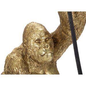 Mauro Ferretti Gorilla tafellamp E14 22,5x16x40 cm goud
