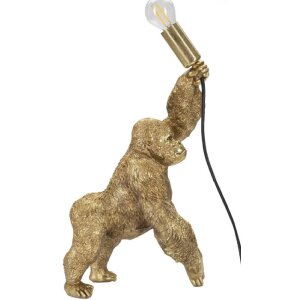 Mauro Ferretti Gorilla tafellamp E14 22,5x16x40 cm goud