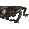 Mauro Ferretti tafellamp hagedis E14 37,5x16,5x22 cm zwart goud