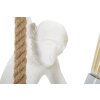 Mauro Ferretti plafondlamp monkey E27 Ø 27x32x60 cm wit bruin