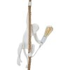 Mauro Ferretti plafondlamp monkey E27 Ø 27x32x60 cm wit bruin