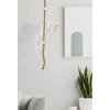 Mauro Ferretti plafondlamp monkey E27 Ø 27x32x60 cm wit bruin