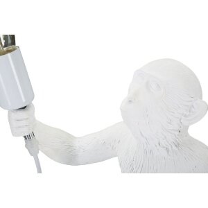 Mauro Ferretti tafellamp monkey E27 Ø 26x34x55 cm wit