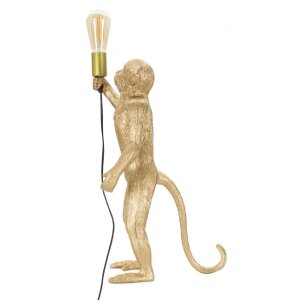 Mauro Ferretti tafellamp monkey E27 Ø 26x34x55 cm goud