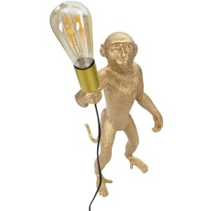 Mauro Ferretti tafellamp monkey E27 Ø 26x34x55 cm goud