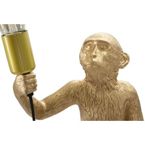Mauro Ferretti tafellamp monkey E27 Ø 26x34x55 cm goud