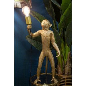 Mauro Ferretti tafellamp monkey E27 Ø 26x34x55 cm goud
