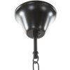 Mauro Ferretti plafondlamp rope cirkel 6-lichts E27 Ø 64x90 cm bruin zwart