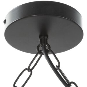 Mauro Ferretti plafondlamp bamboe touw 6-lichts E27 80x15x120 cm bruin