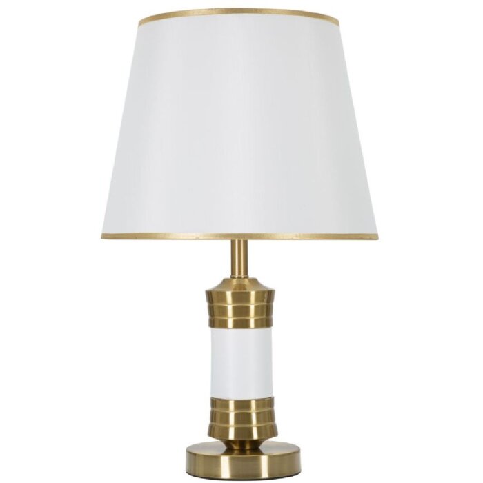 Mauro Ferretti tafellamp Whity E27 Ø 31x52 cm goud wit