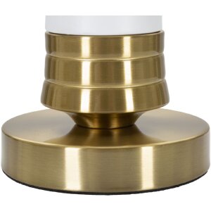 Mauro Ferretti tafellamp Whity E27 Ø 31x52 cm goud wit