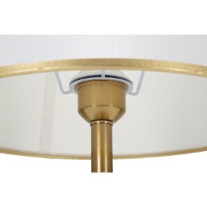 Mauro Ferretti tafellamp Whity E27 Ø 31x52 cm goud wit