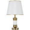 Mauro Ferretti tafellamp Whity E27 Ø 31x52 cm goud wit