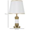 Mauro Ferretti tafellamp Whity E27 Ø 31x52 cm goud wit