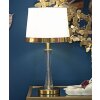 Mauro Ferretti tafellamp Kristal E27 Ø 30x56 cm goud wit