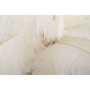 Mauro Ferretti tafellamp palmboom 2-lichts E14 Ø 40x55 cm witgoud