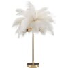 Mauro Ferretti tafellamp palmboom 2-lichts E14 Ø 40x55 cm witgoud