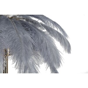 Mauro Ferretti tafellamp palmboom 2-lichts E14 Ø 55x60 cm grijs goud