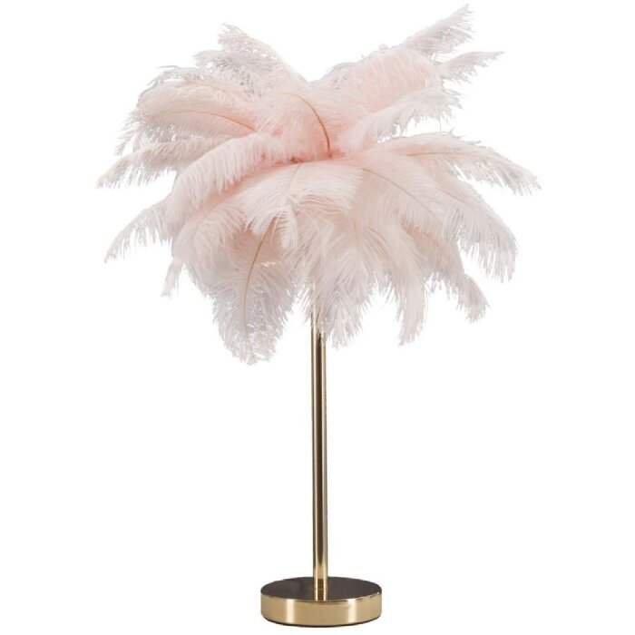 Mauro Ferretti tafellamp palmboom 2-lichts E14 Ø 40x55 cm rosé goud