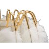 Mauro Ferretti tafellamp veervoet E27 Ø 40x60 cm goud wit