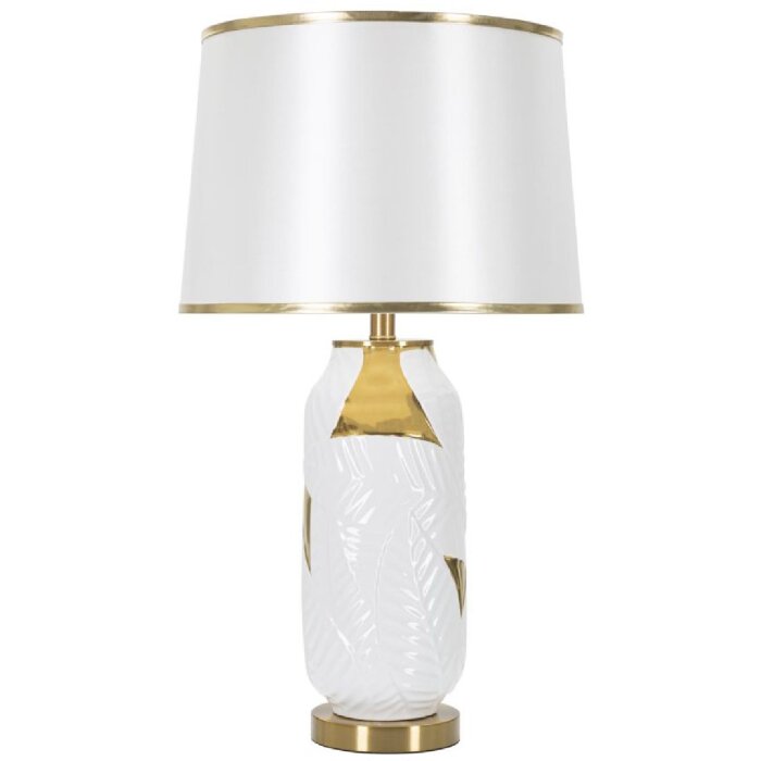 Mauro Ferretti tafellamp keramiek E27 Ø 40x70 cm goud wit