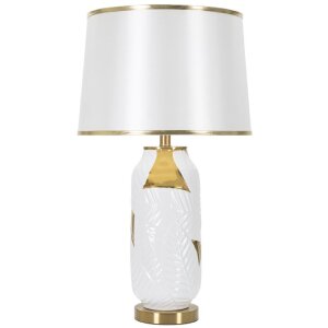Mauro Ferretti tafellamp keramiek E27 Ø 40x70 cm goud wit