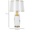 Mauro Ferretti tafellamp keramiek E27 Ø 40x70 cm goud wit