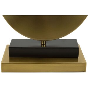 Mauro Ferretti tafellamp Coin E270 Ø 30x53 cm goud wit