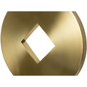 Mauro Ferretti tafellamp Coin E270 Ø 30x53 cm goud wit