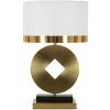 Mauro Ferretti tafellamp Coin E270 Ø 30x53 cm goud wit