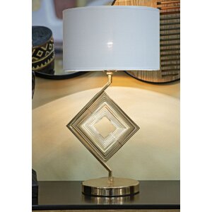 Mauro Ferretti Move tafellamp E27 Ø 30x56 cm goud wit
