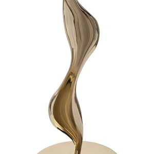 Mauro Ferretti tafellamp slim E27 Ø 40x63 cm witgoud