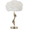 Mauro Ferretti tafellamp slim E27 Ø 40x63 cm witgoud