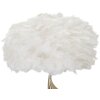 Mauro Ferretti tafellamp slim E27 Ø 40x63 cm witgoud