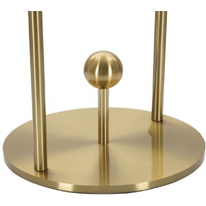 Mauro Ferretti tafellamp Glamy Arc E14 Ø 21x47 cm goud wit