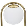 Mauro Ferretti tafellamp Glamy Arc E14 Ø 21x47 cm goud wit