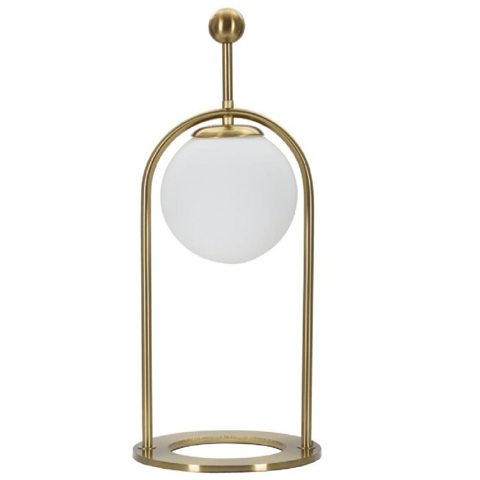 Mauro Ferretti tafellamp Glamy Arc E14 Ø 21x50 cm goud wit