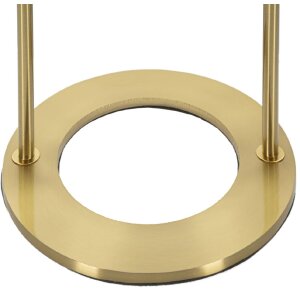 Mauro Ferretti tafellamp Glamy Arc E14 Ø 21x50 cm goud wit
