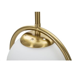 Mauro Ferretti tafellamp Glamy Arc E14 Ø 21x50 cm goud wit