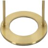 Mauro Ferretti tafellamp Glamy Arc E14 Ø 21x50 cm goud wit