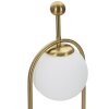 Mauro Ferretti tafellamp Glamy Arc E14 Ø 21x50 cm goud wit