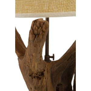 Mauro Ferretti tafellamp Tavolo E27 Ø 35x80 cm bruin