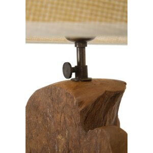 Mauro Ferretti tafellamp Tavolo E27 Ø 35x80 cm bruin