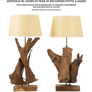 Mauro Ferretti tafellamp Tavolo E27 Ø 35x80 cm bruin
