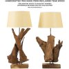 Mauro Ferretti tafellamp Tavolo E27 Ø 35x80 cm bruin