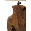 Mauro Ferretti tafellamp Kepala E27 Ø 35x69 cm bruin