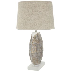 Mauro Ferretti tafellamp Eklipsen E27 Ø 38x64 cm goud wit